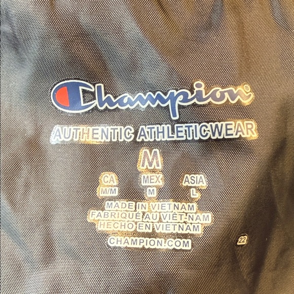 Champion Men's Cold Weather Lightweight Slim Fit Jacket Size M - Picture 5 of 5